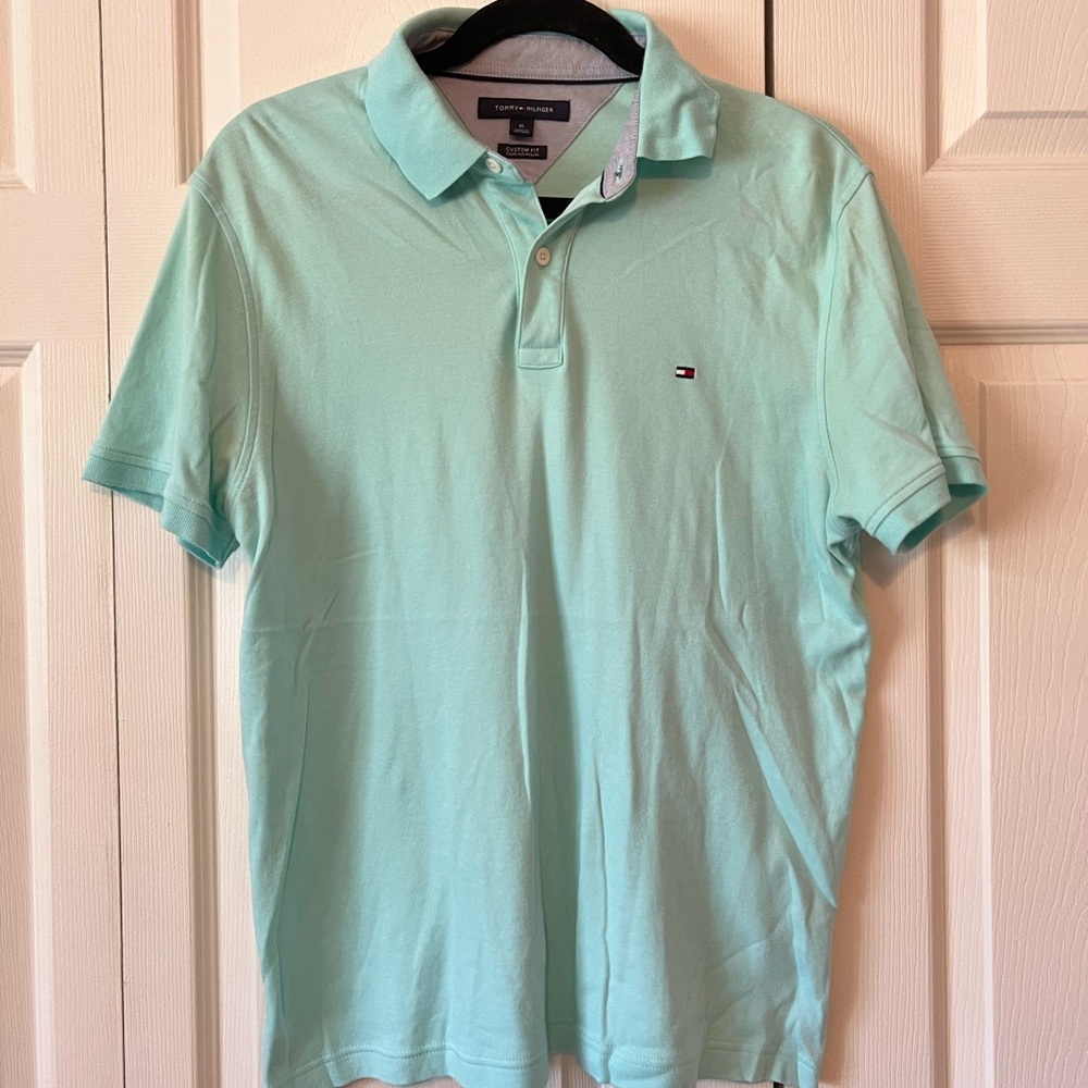 Tommy Hilfiger mint unisex polo shirt